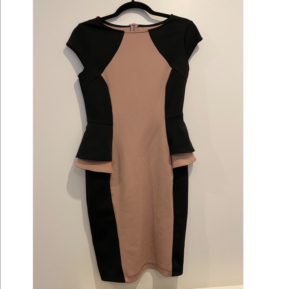 Hot Miam Styles Bodycon peplum dress